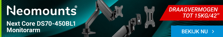 Neomounts Next core 42" monitorarm zwart DS70-450BL1