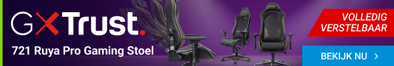 Trust GXT 721 Ruya Pro Gaming Stoel Zwart