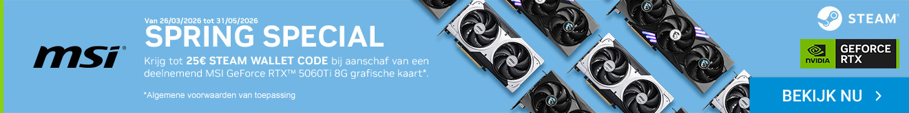 MSI Spring Special Steam actie