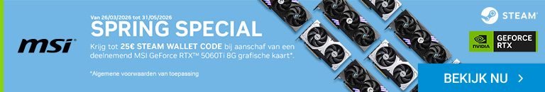 MSI Spring Special Steam actie
