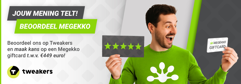 Megekko Tweakers Review Actie