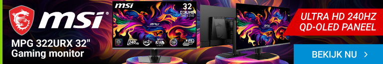 MSI MPG 322URX QD-OLED 32" Ultra HD 240Hz OLED Gaming monitor