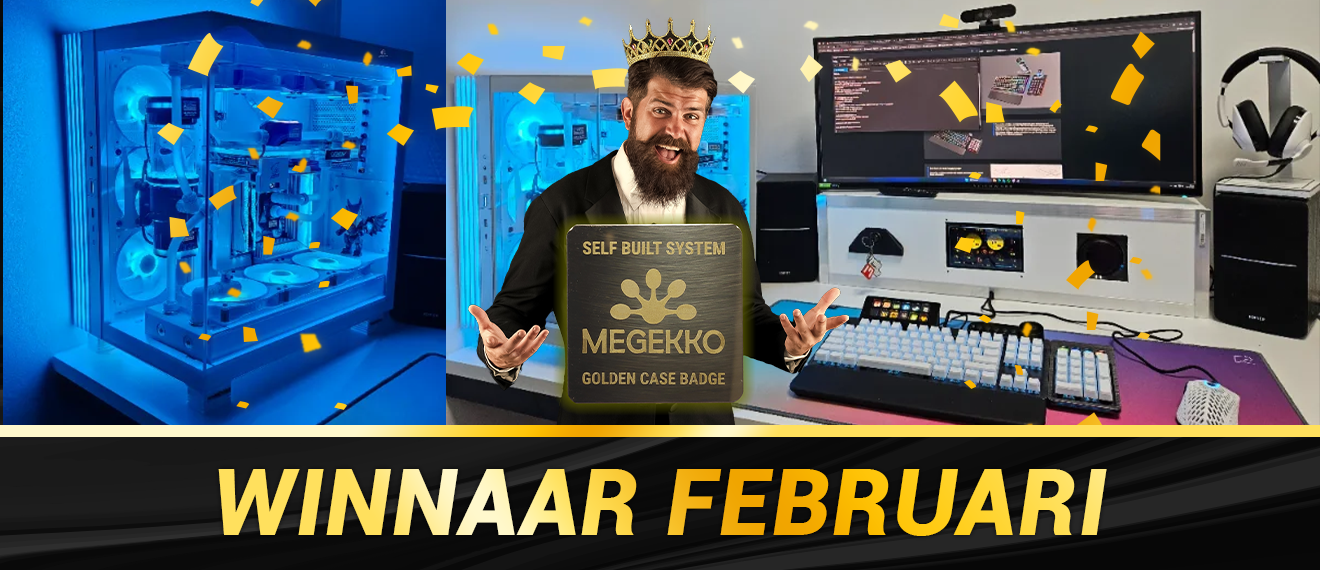 Golden Case Badge Winnaar Februari