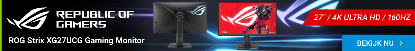 ASUS ROG Strix XG27UCG 27" 4K Ultra HD 160Hz IPS Gaming monitor