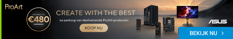 ASUS ProArt Cashback actie