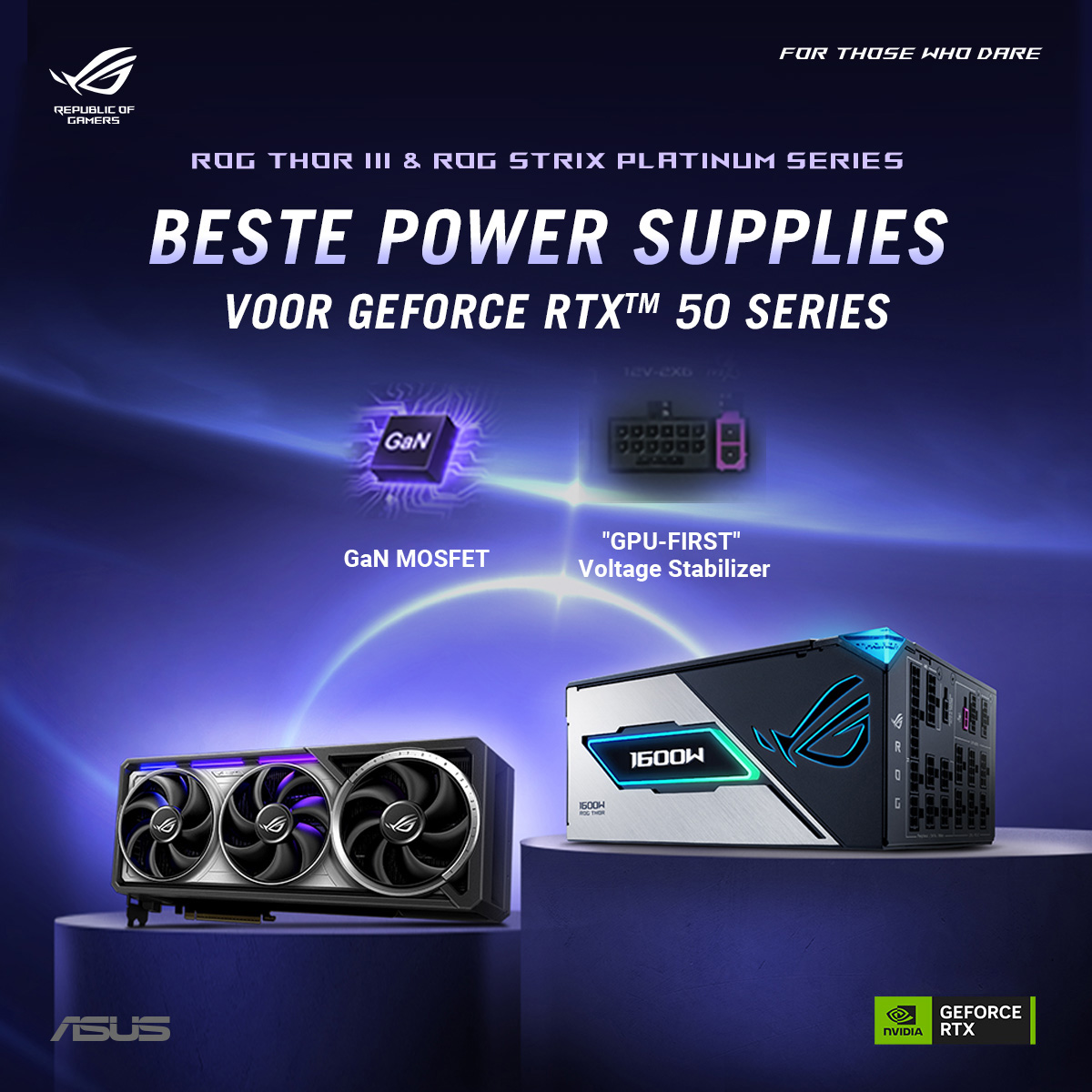 ASUS Beste Voedingen voor je Videokaart