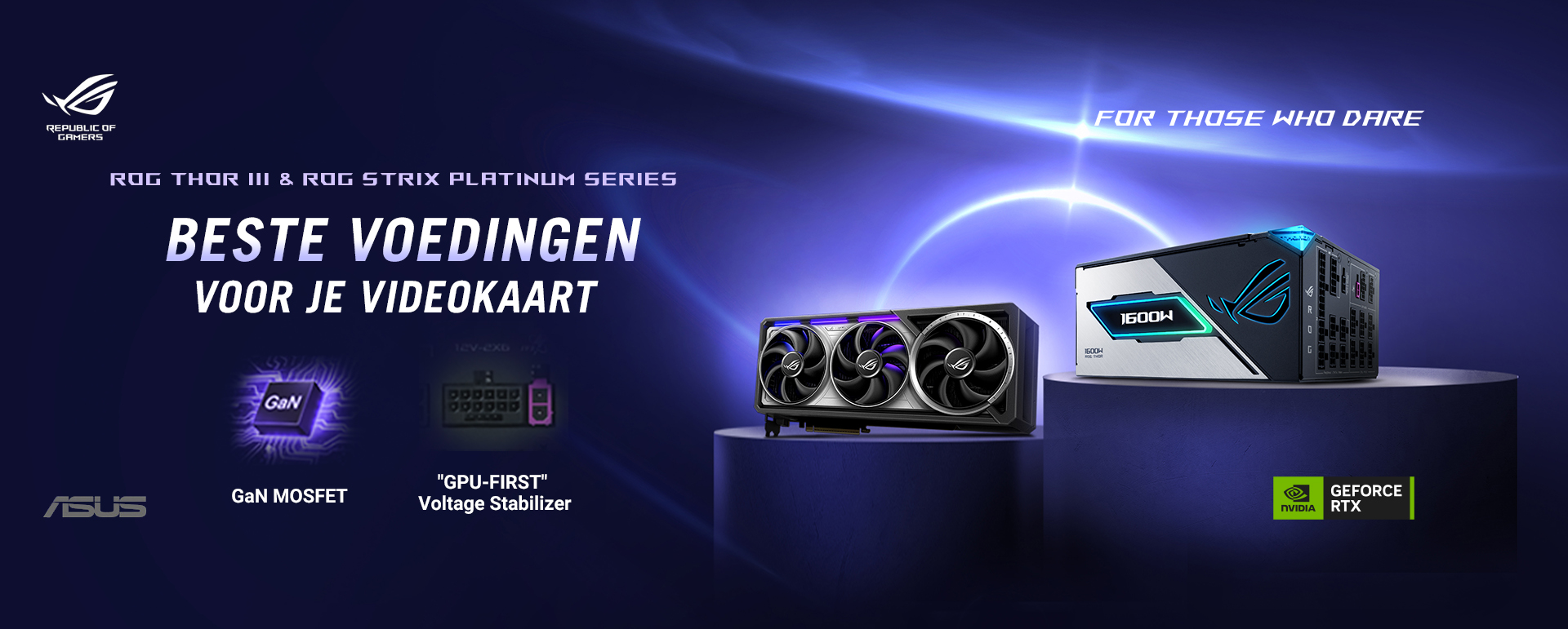 ASUS Beste Voedingen voor je Videokaart