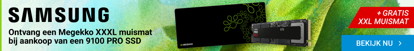 Gratis Megekko XXXL muismat actie