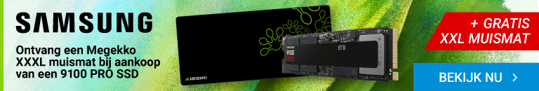 Gratis Megekko XXXL muismat actie