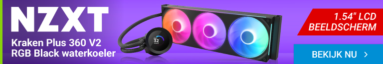 NZXT Kraken Plus 360 V2 RGB Black waterkoeler