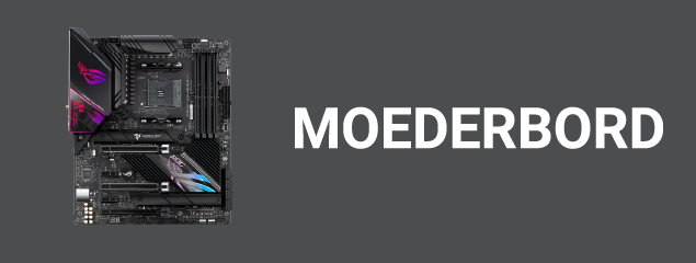 Info Banner over Moederbord