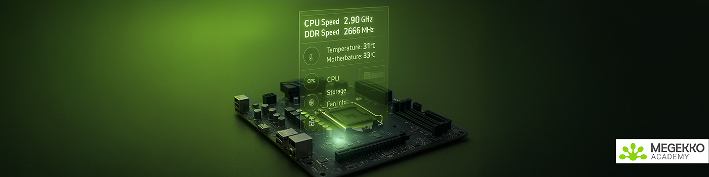 Banner het BIOS megekko academy 