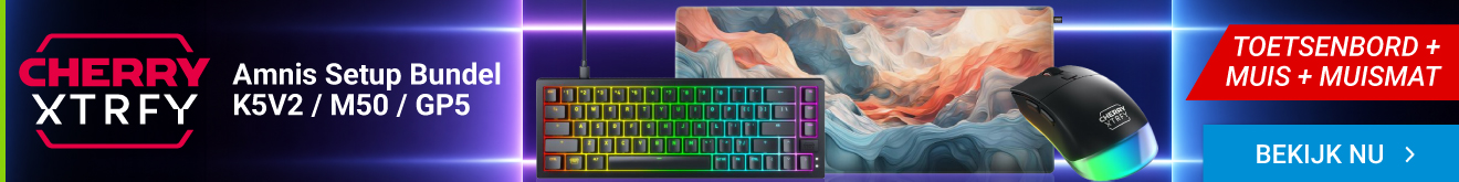 CHERRY XTRFY Amnis Setup Bundel - K5V2 / M50 / GP5