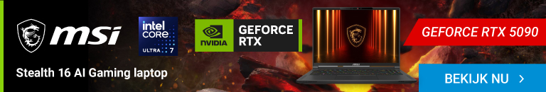 MSI Stealth 16 AI A2HWGG-029NL 16" Core Ultra 7 RTX 5070 Gaming laptop