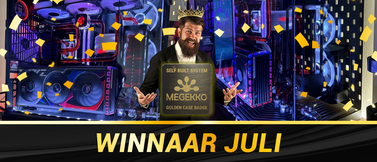 Golden Case Badge Winnaar Juli
