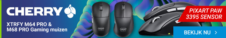 CHERRY XTRFY M64 PRO & M68 PRO Gaming muizen