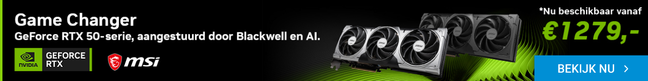 MSI RTX 50-series Videokaarten