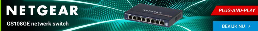 Netgear GS108GE netwerk switch