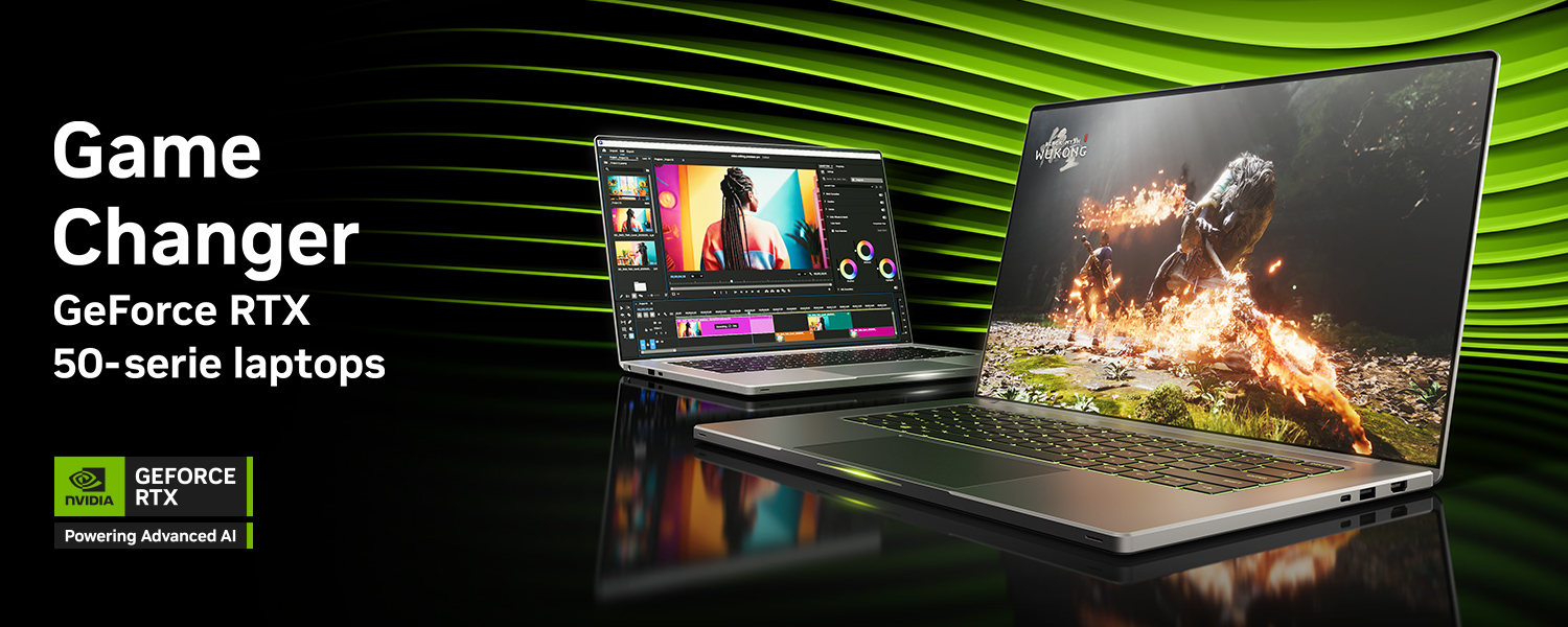 GeForce RTX 50-serie laptops