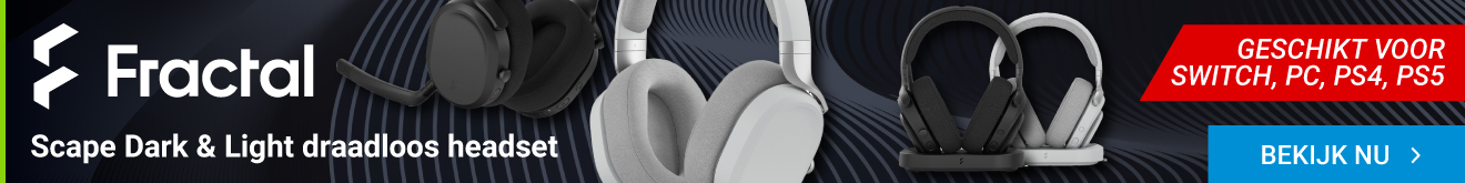 Fractal Design Scape Dark & Light draadloos headsets