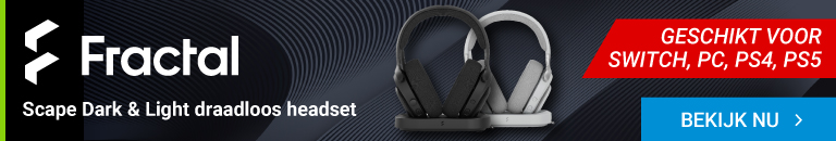 Fractal Design Scape Dark & Light draadloos headsets
