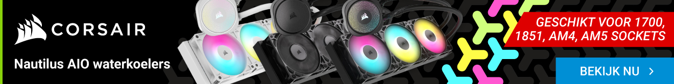 Corsair AIO waterkoelers