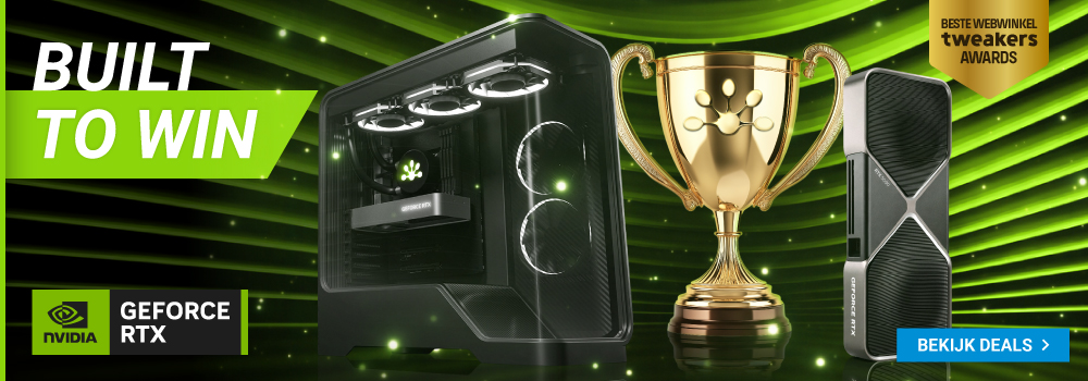 Built To Win alleen bij Megekko