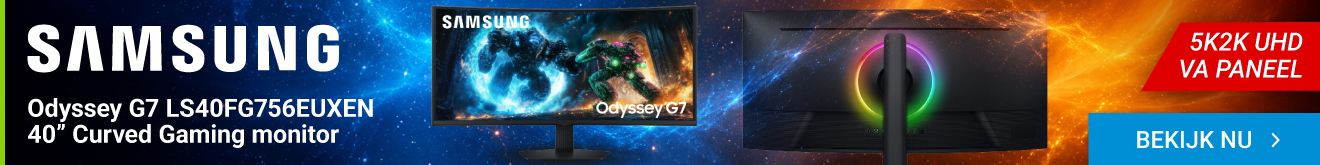 Samsung Odyssey G7 LS40FG756EUXEN 40" 5K2K 180Hz VA Curved Gaming monitor