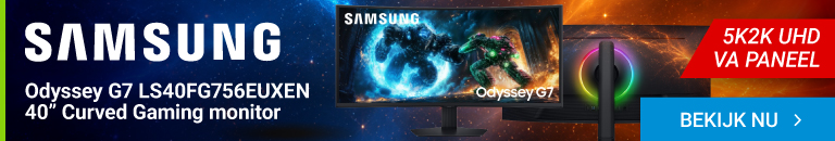 Samsung Odyssey G7 LS40FG756EUXEN 40" 5K2K 180Hz VA Curved Gaming monitor
