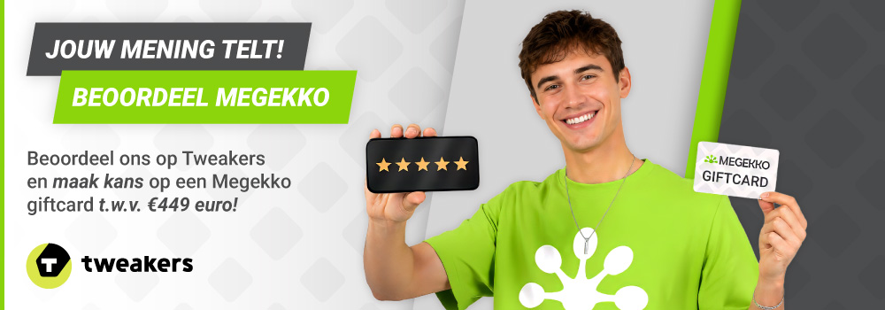 Megekko Tweakers Review Actie