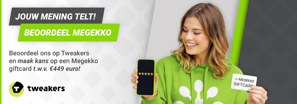 Megekko Tweakers Review Actie