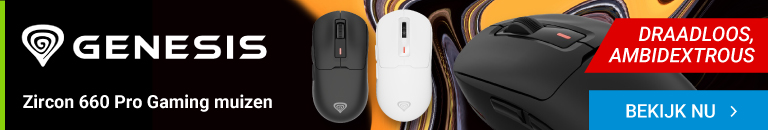GENESIS Zircon 6600 Pro Gaming muis