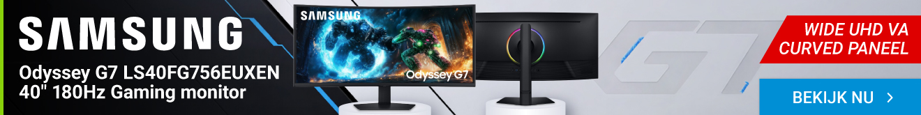 Samsung Odyssey G7 LS40FG756EUXEN 40" Wide Ultra HD 180Hz VA Curved Gaming monitor