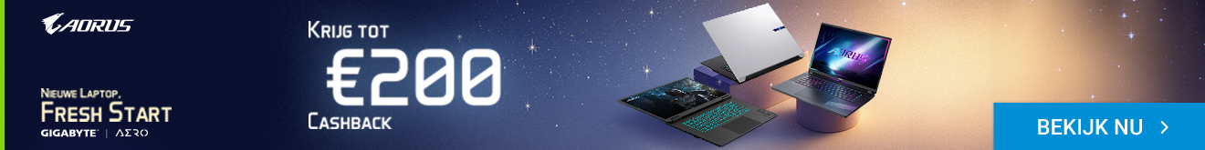 Gigabyte Cashback Actie