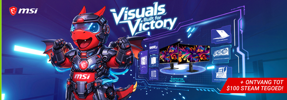 MSI Visuals built for victory steam actie