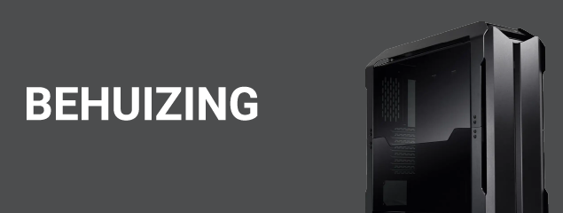 Info banner over Behuizing