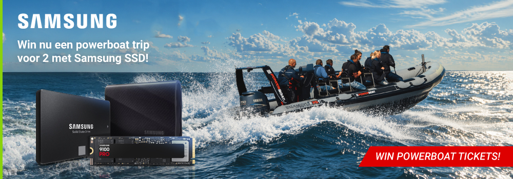 Samsung powerboat winactie