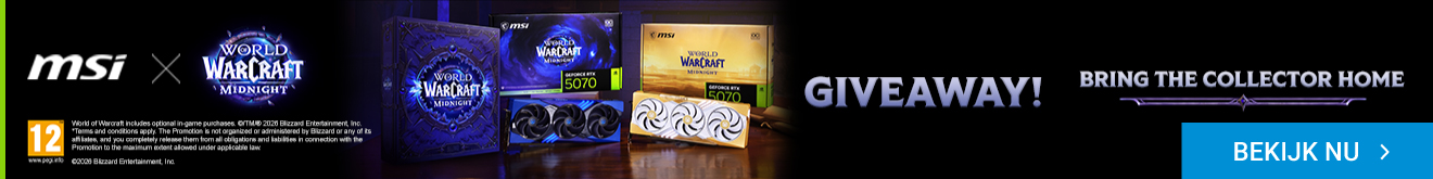 MSI Word of Warcraft Winactie