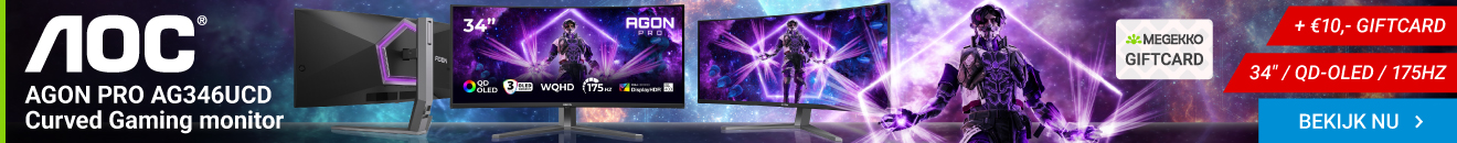 AOC AGON PRO AG346UCD 34" Wide Quad HD 175Hz OLED Curved Gaming monitor