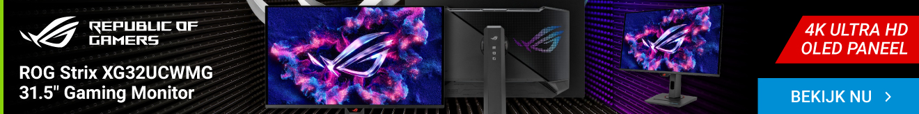 ASUS ROG Strix XG32UCWMG 31.5" 4K Ultra HD 240Hz OLED Gaming monitor