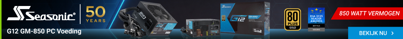 Seasonic G12 GM-850 PSU / PC voeding