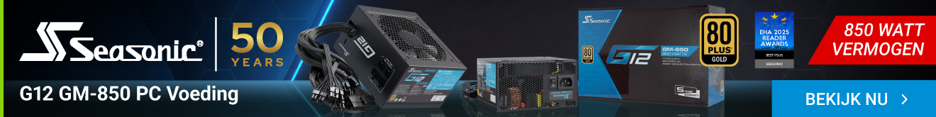 Seasonic G12 GM-850 PSU / PC voeding