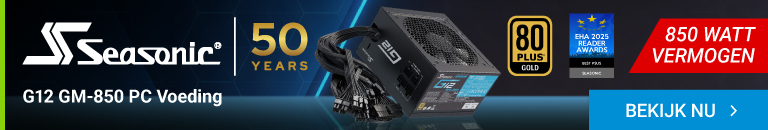 Seasonic G12 GM-850 PSU / PC voeding