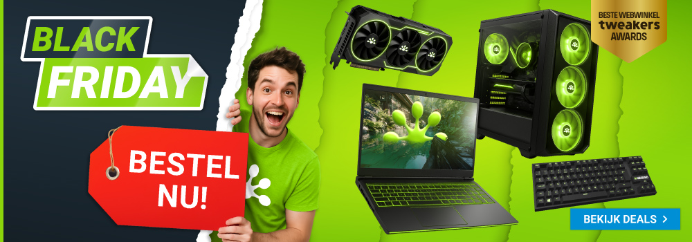 Bekijk alle Black Friday deals bij Megekko!