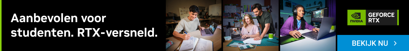 Aanbevolen voor studenten. RTX-versneld