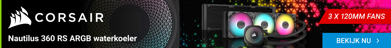 Corsair Nautilus 360 RS ARGB Black waterkoeler