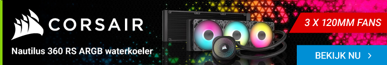 Corsair Nautilus 360 RS ARGB Black waterkoeler