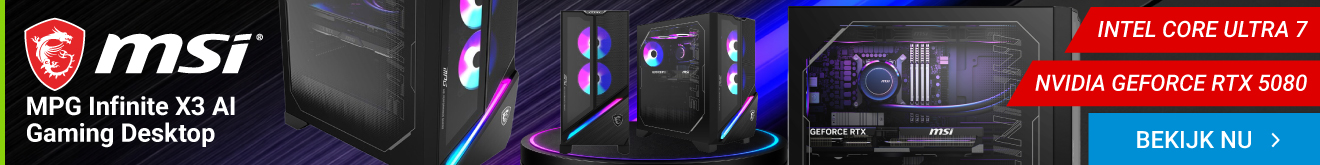 MSI MPG Infinite X3 AI 2NVV7-055EU Core Ultra 7 RTX 5080 Gaming Desktop