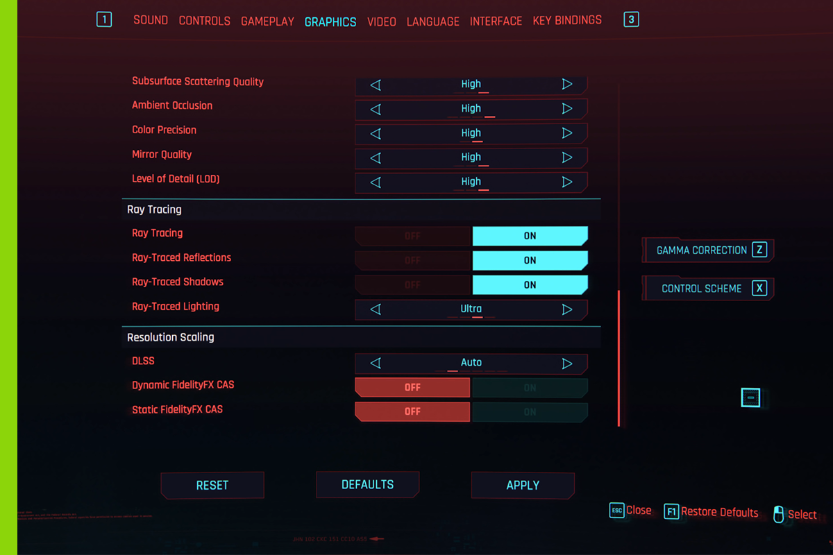 Cyberpunk instellingen | Megekko academy