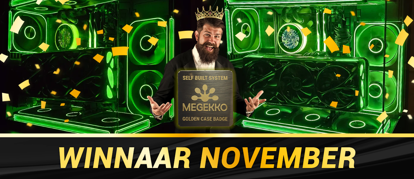 Golden Case Badge Winnaar Mei